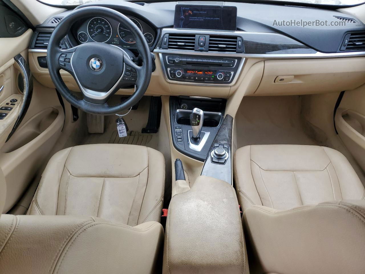 2012 Bmw 328 I Белый vin: WBA3A5C54CF347134