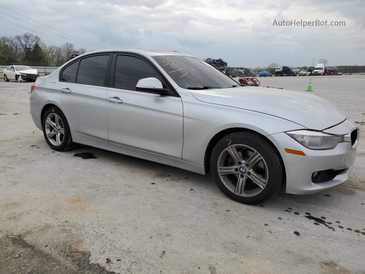 2012 Bmw 328 I Silver vin: WBA3A5C54CF348025