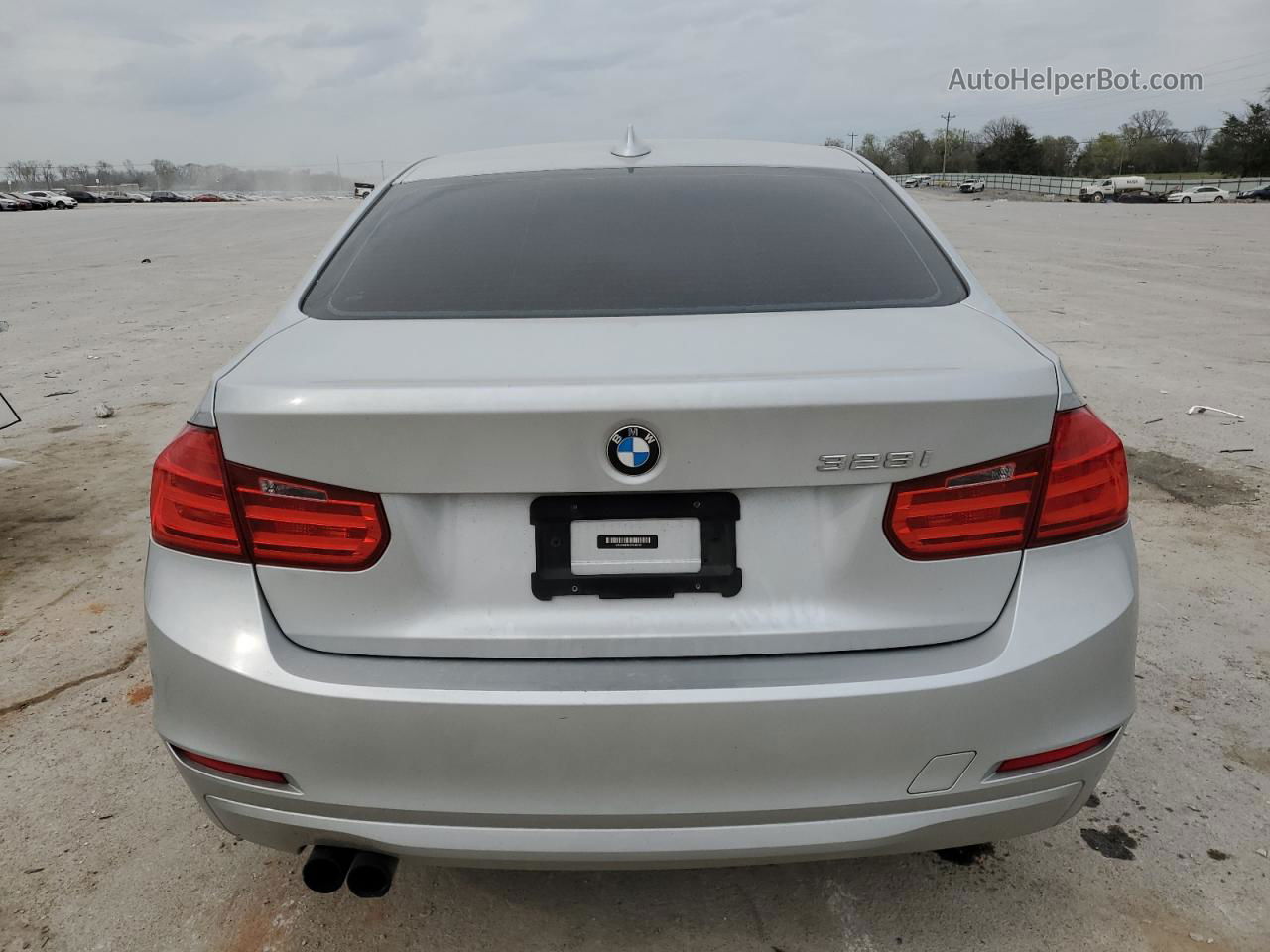 2012 Bmw 328 I Silver vin: WBA3A5C54CF348025