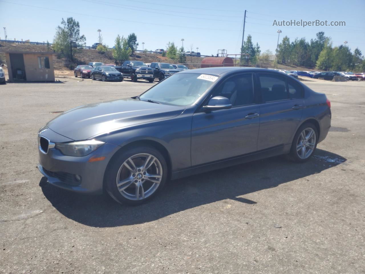 2012 Bmw 328 I Gray vin: WBA3A5C54CF349269