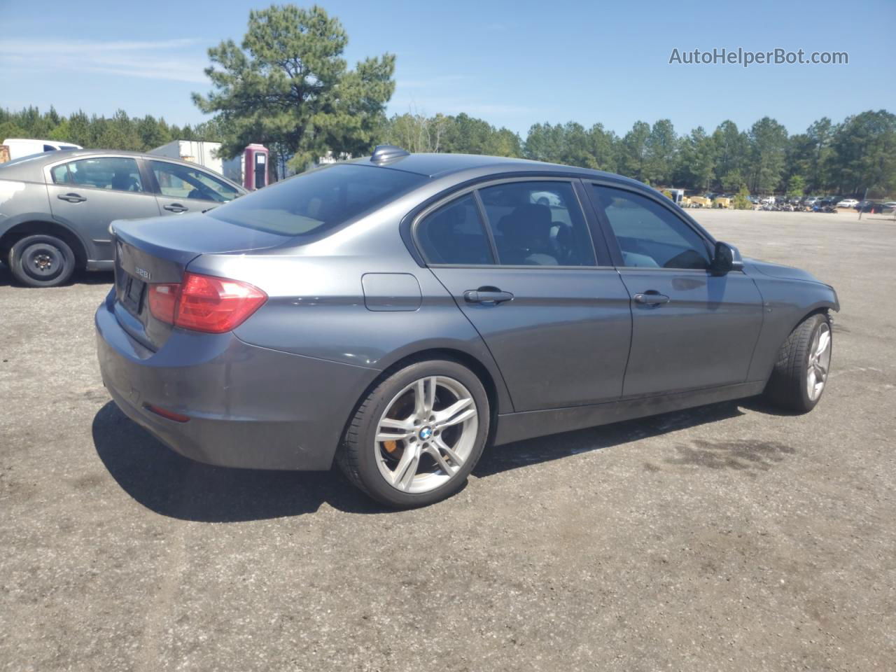 2012 Bmw 328 I Gray vin: WBA3A5C54CF349269