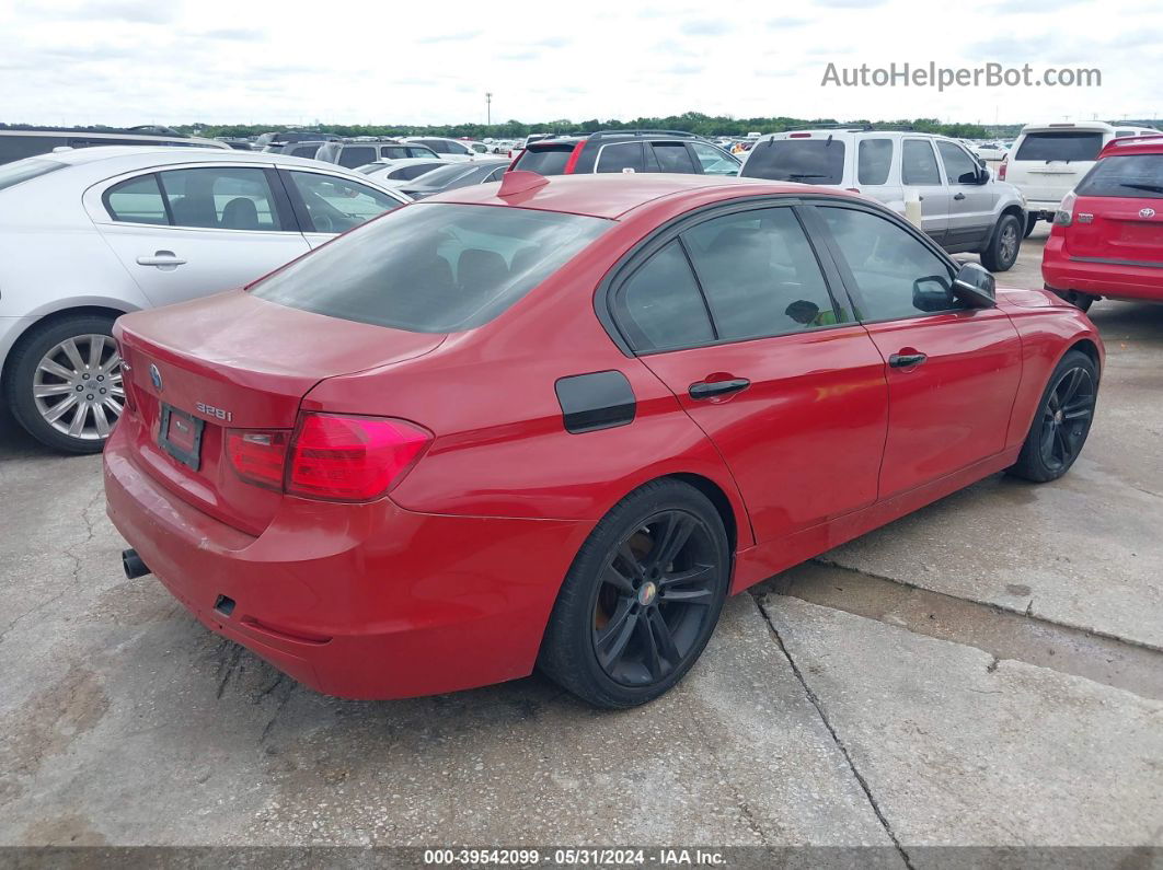 2013 Bmw 328i   Красный vin: WBA3A5C54DF351136