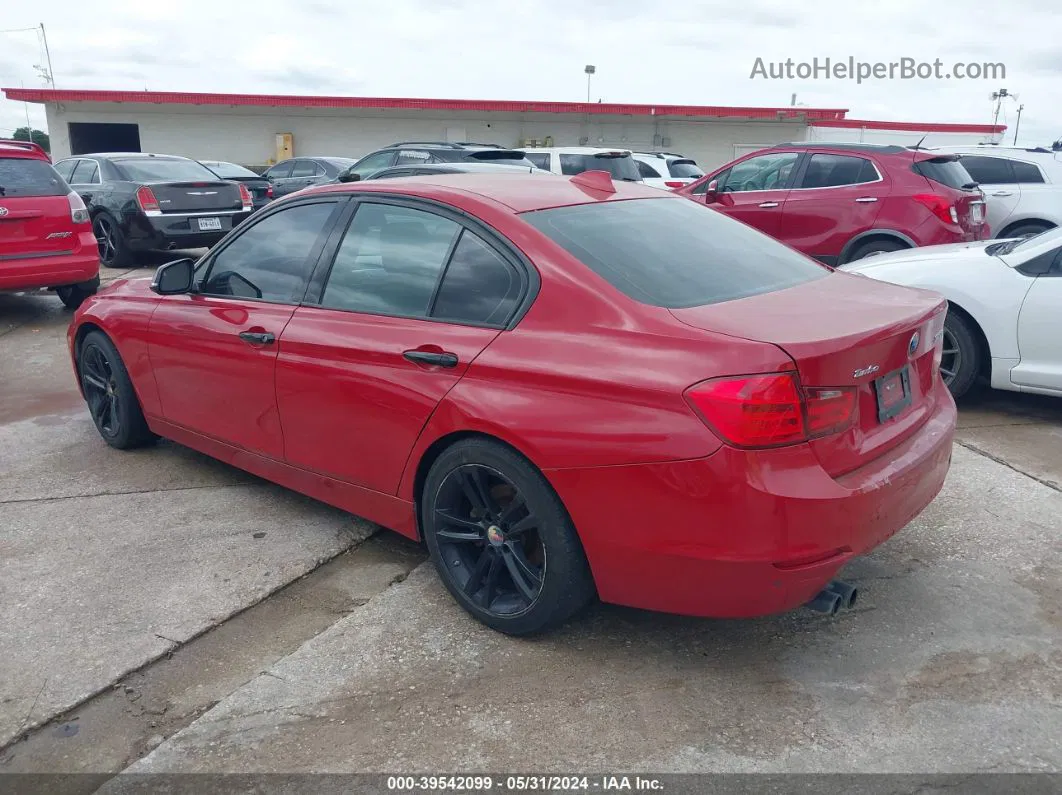 2013 Bmw 328i   Красный vin: WBA3A5C54DF351136