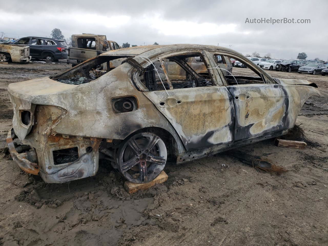 2013 Bmw 328 I Burn vin: WBA3A5C54DF352108