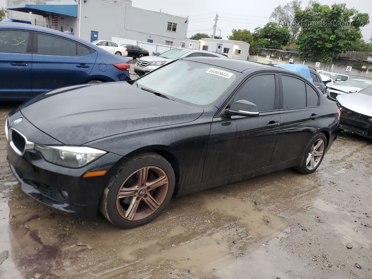 2013 Bmw 328 I Black vin: WBA3A5C54DF354652