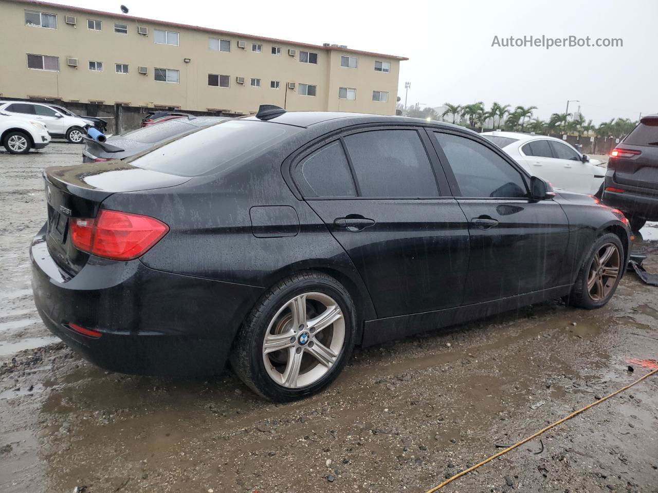 2013 Bmw 328 I Black vin: WBA3A5C54DF354652