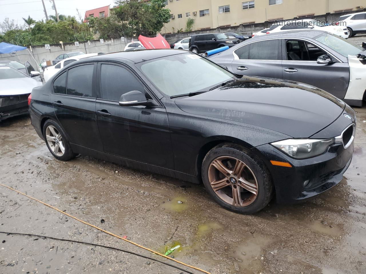 2013 Bmw 328 I Black vin: WBA3A5C54DF354652