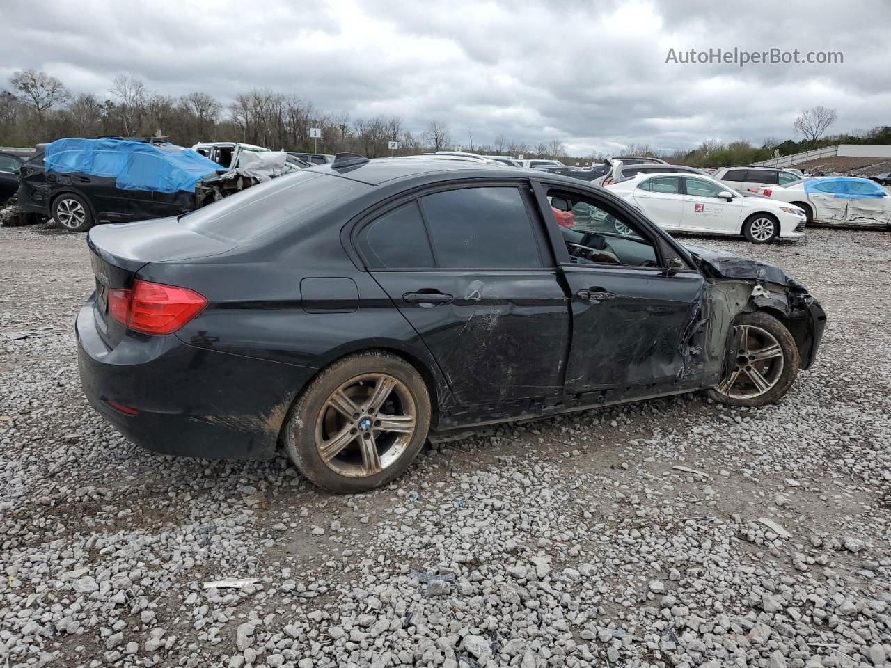 2013 Bmw 328 I Black vin: WBA3A5C54DF601085