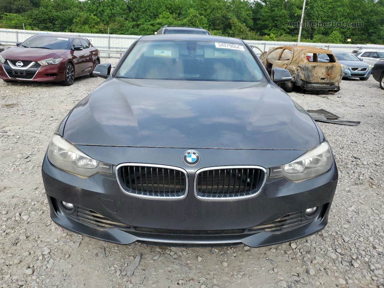 2013 Bmw 328 I Gray vin: WBA3A5C54DF602091