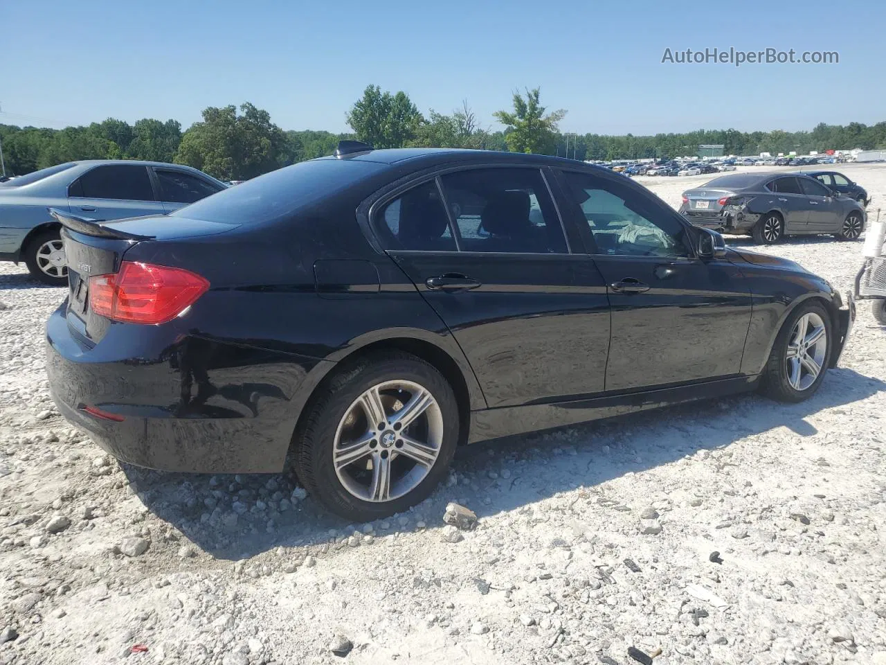 2014 Bmw 328 I Black vin: WBA3A5C54EP602975