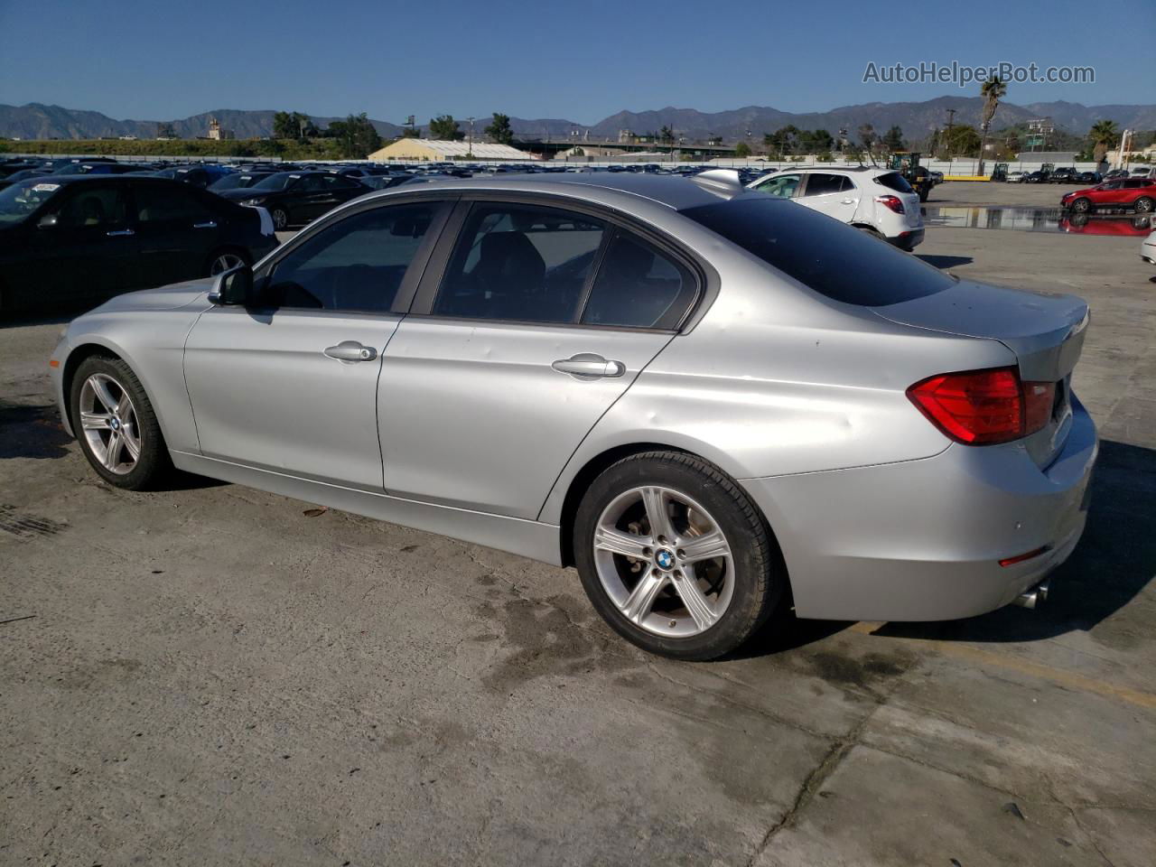 2014 Bmw 328 I Серебряный vin: WBA3A5C54EP603933