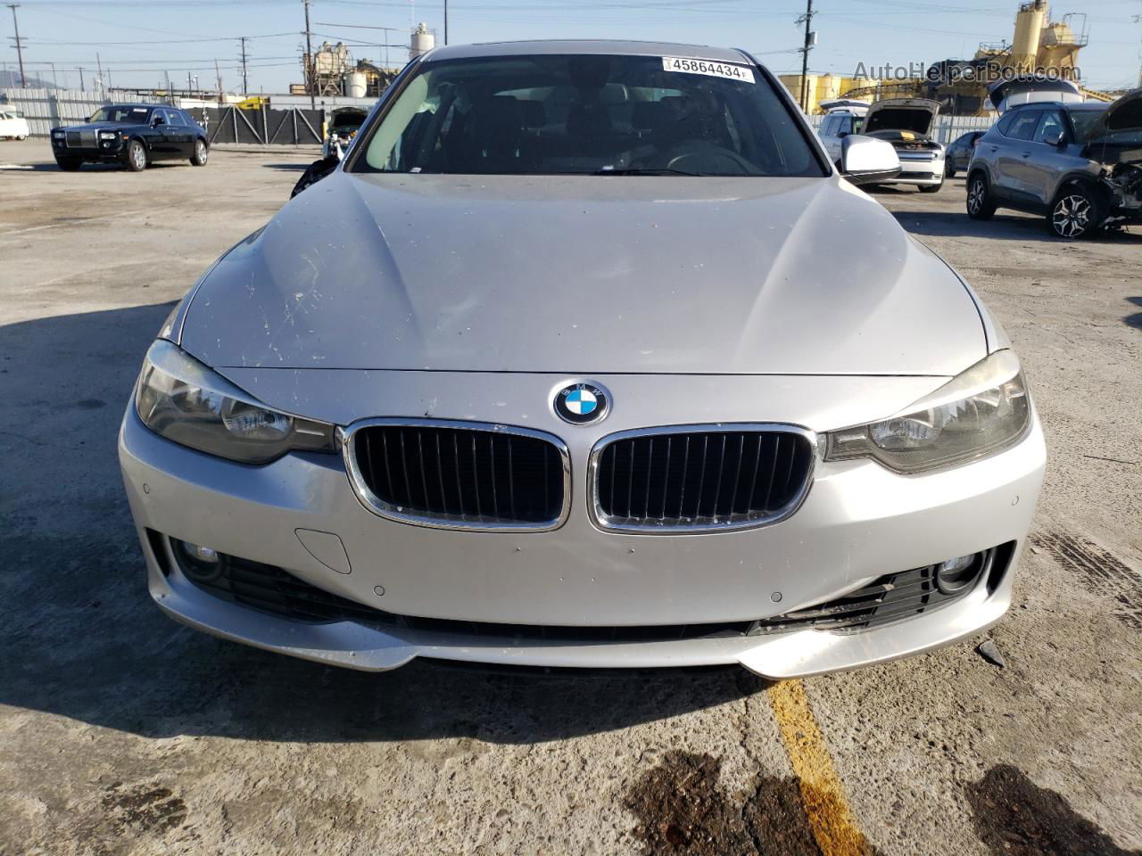 2014 Bmw 328 I Silver vin: WBA3A5C54EP603933