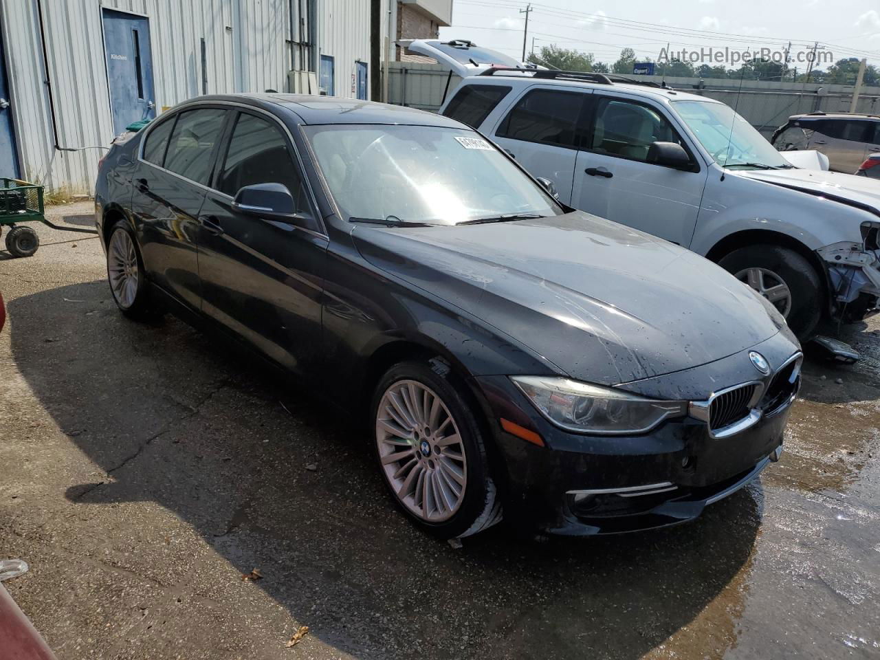 2012 Bmw 328 I Black vin: WBA3A5C55CF256261