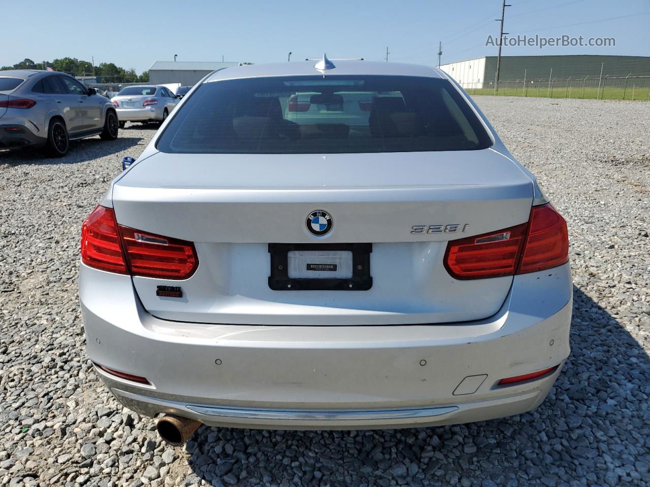 2012 Bmw 328 I Silver vin: WBA3A5C55CF256423