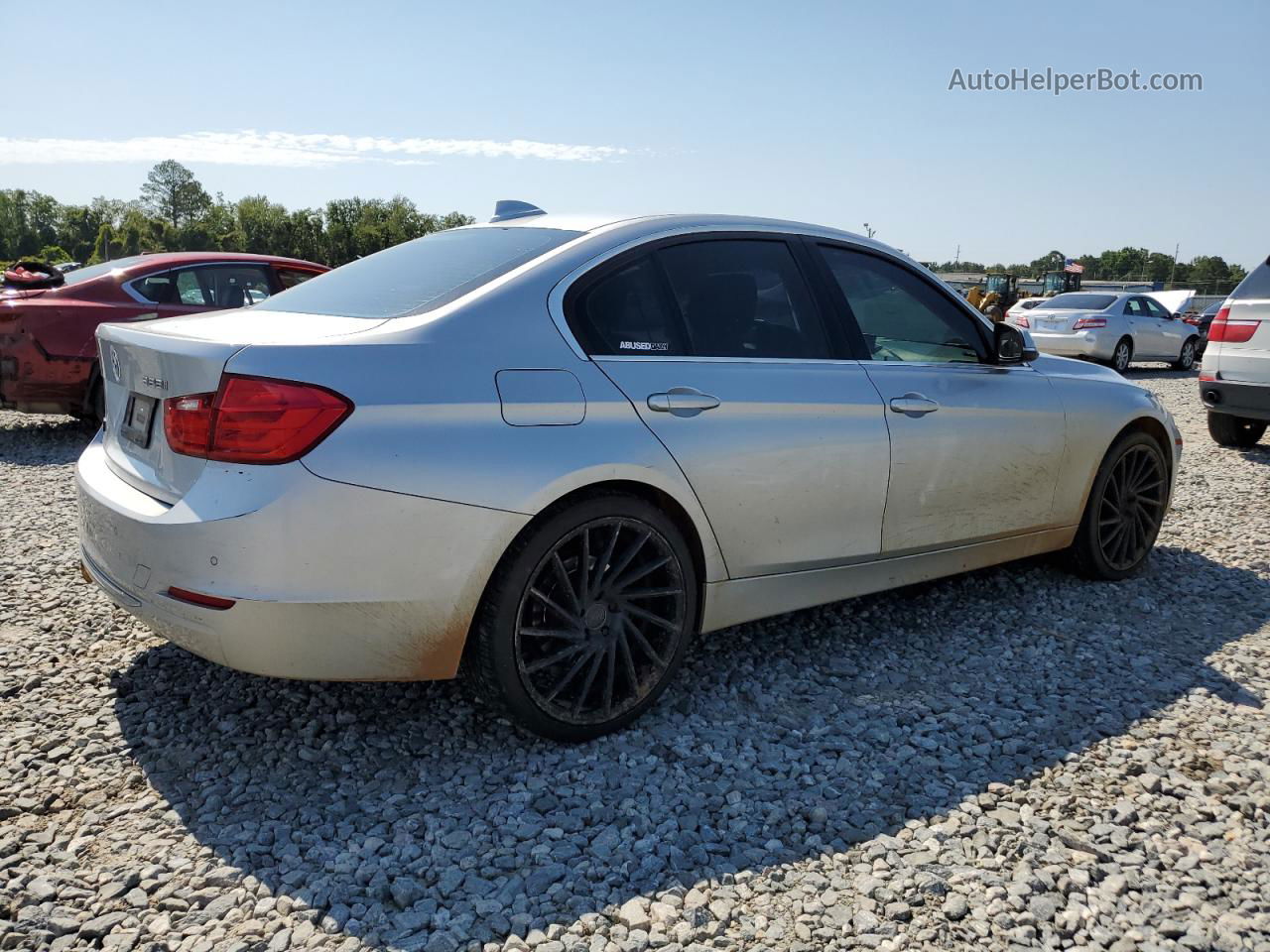 2012 Bmw 328 I Silver vin: WBA3A5C55CF256423