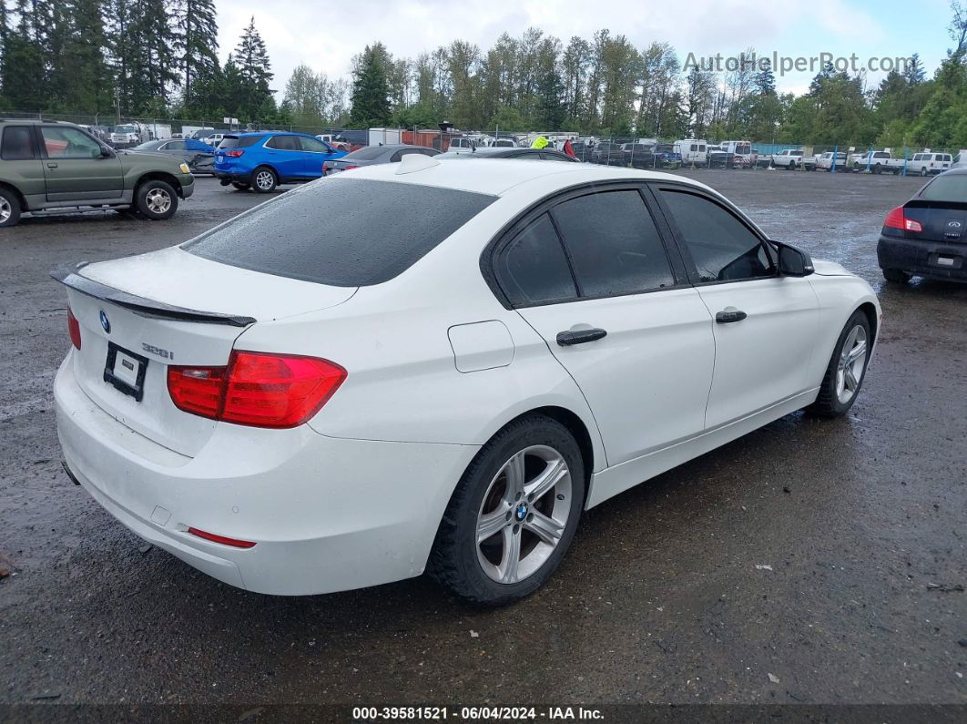 2012 Bmw 328i   White vin: WBA3A5C55CF259371