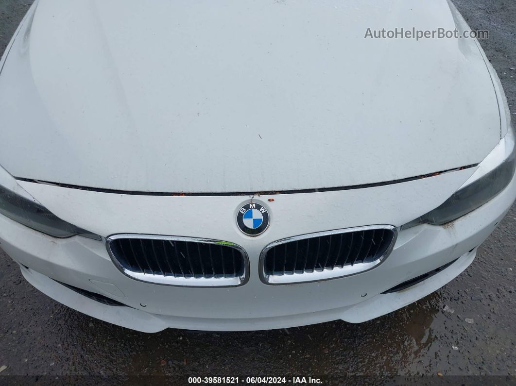 2012 Bmw 328i   White vin: WBA3A5C55CF259371