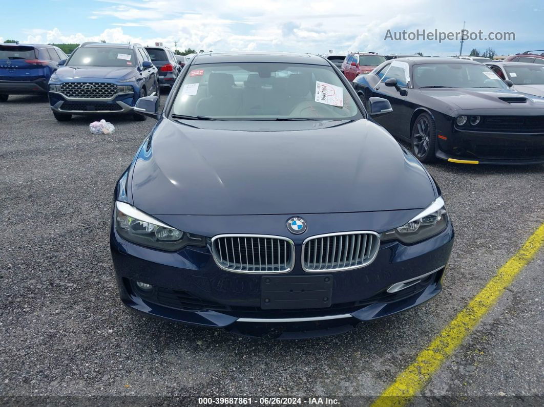 2012 Bmw 328i   Черный vin: WBA3A5C55CF340581