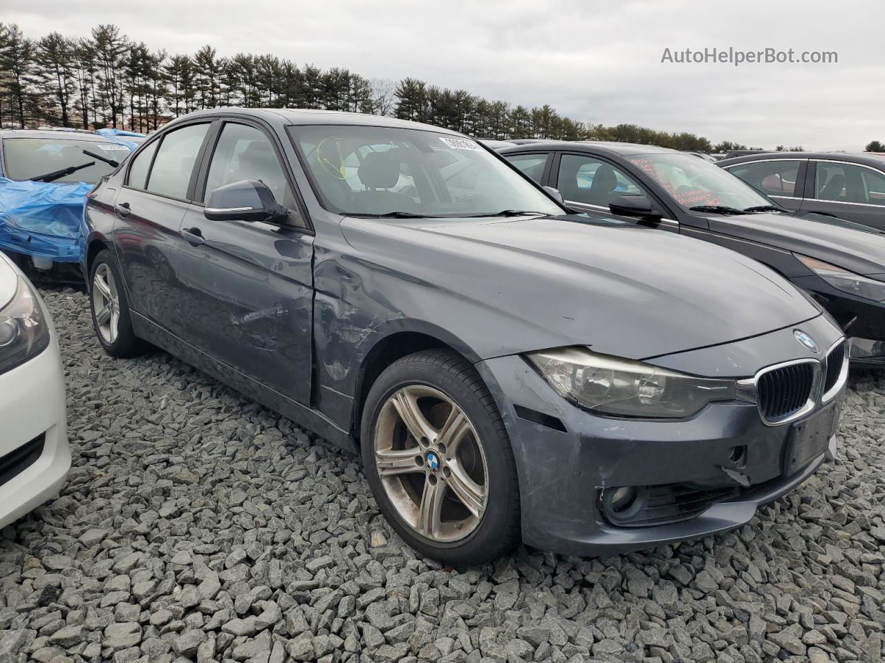 2012 Bmw 328 I Gray vin: WBA3A5C55CF341651