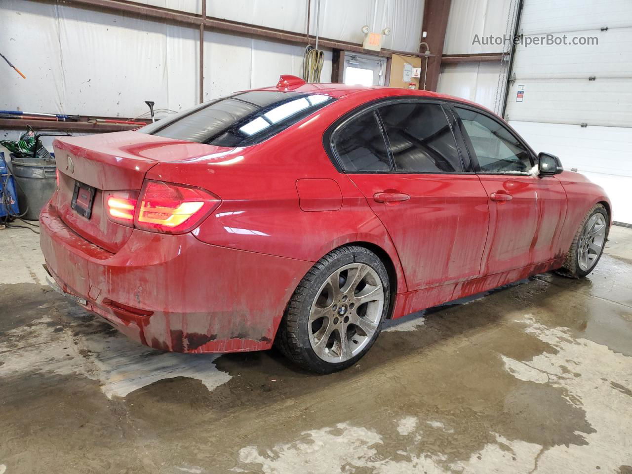 2012 Bmw 328 I Red vin: WBA3A5C55CFJ88592