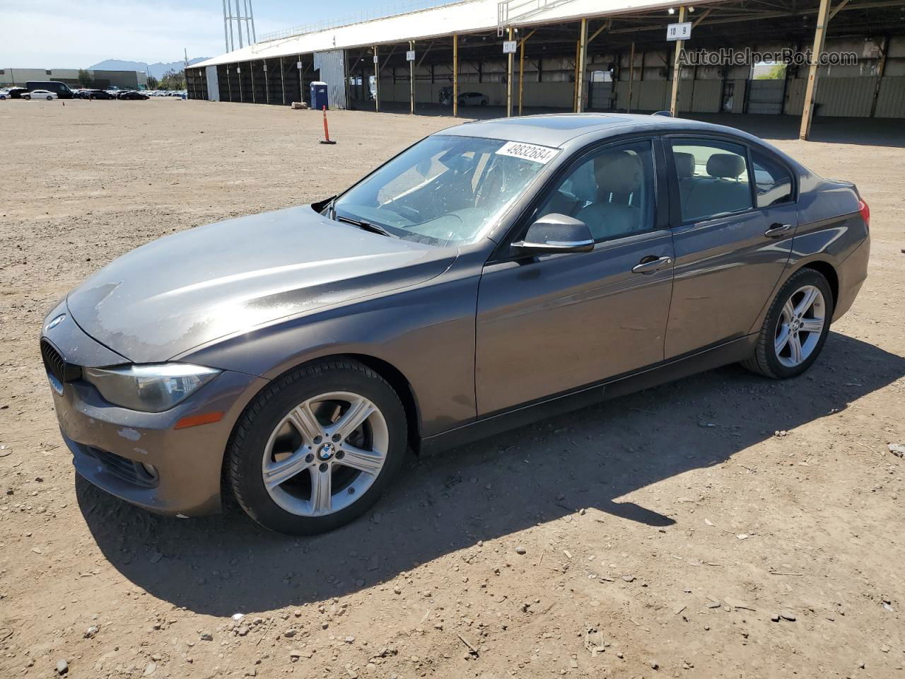 2013 Bmw 328 I Gray vin: WBA3A5C55DF359116