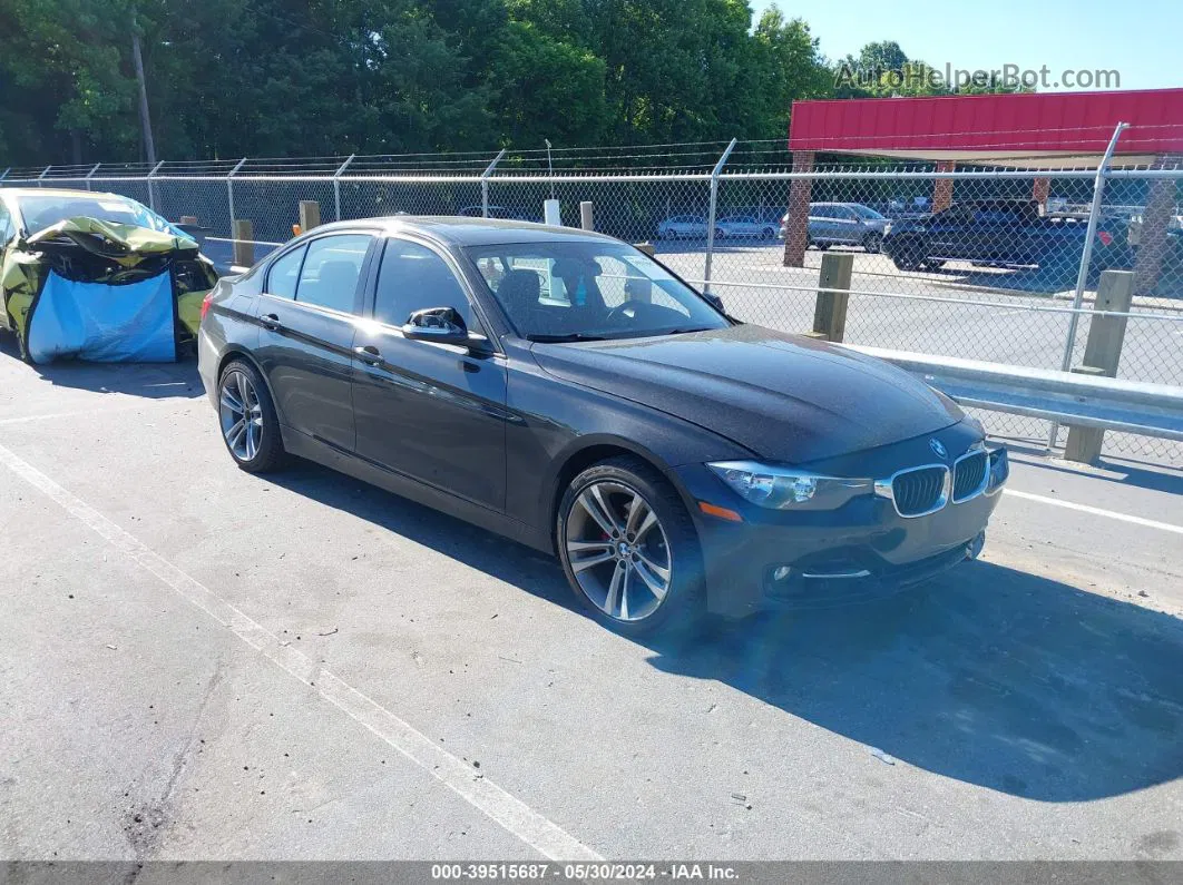 2013 Bmw 328i   Черный vin: WBA3A5C55DJ463005