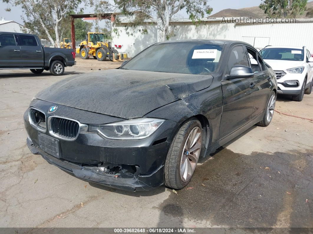 2014 Bmw 328i   Черный vin: WBA3A5C55EF604594