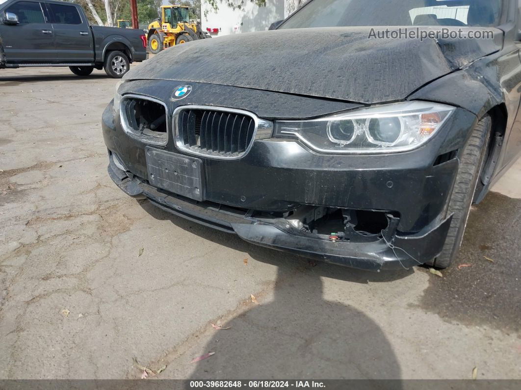 2014 Bmw 328i   Black vin: WBA3A5C55EF604594