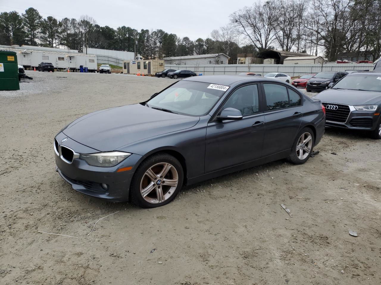 2014 Bmw 328 I Gray vin: WBA3A5C55EJ463605