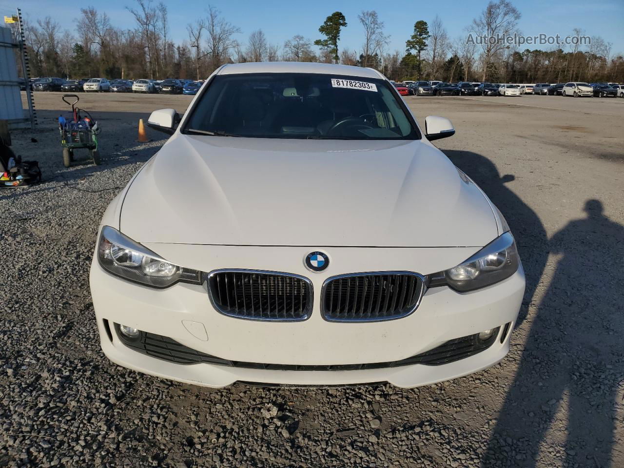 2014 Bmw 328 I White vin: WBA3A5C55EP601141