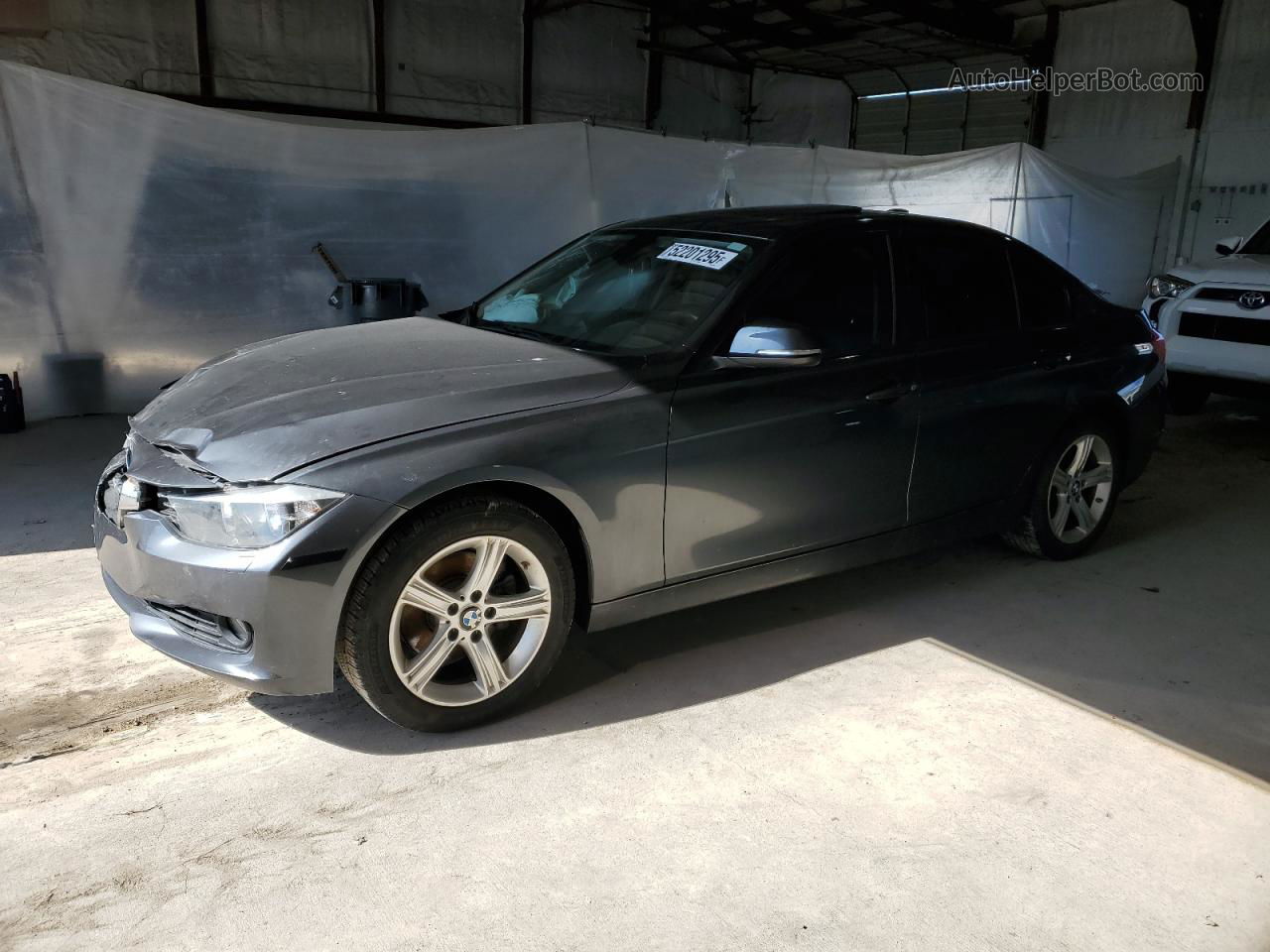 2014 Bmw 328 I Gray vin: WBA3A5C55EP601253