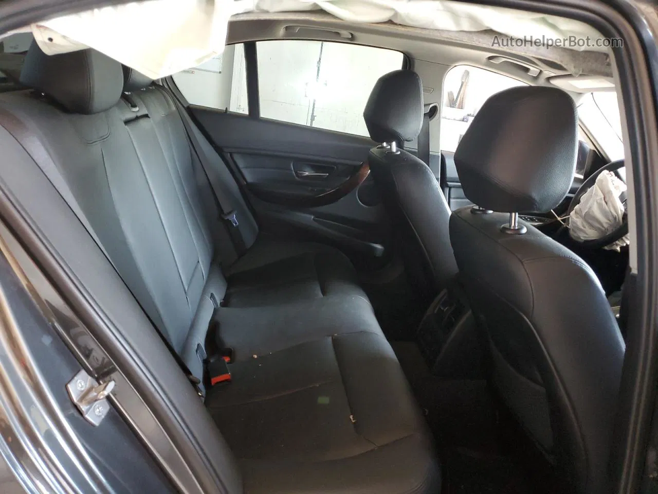 2014 Bmw 328 I Gray vin: WBA3A5C55EP601253