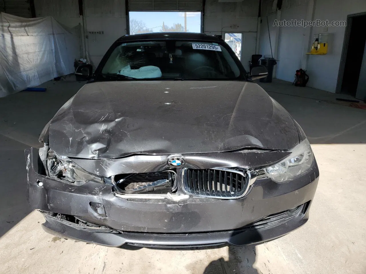 2014 Bmw 328 I Gray vin: WBA3A5C55EP601253