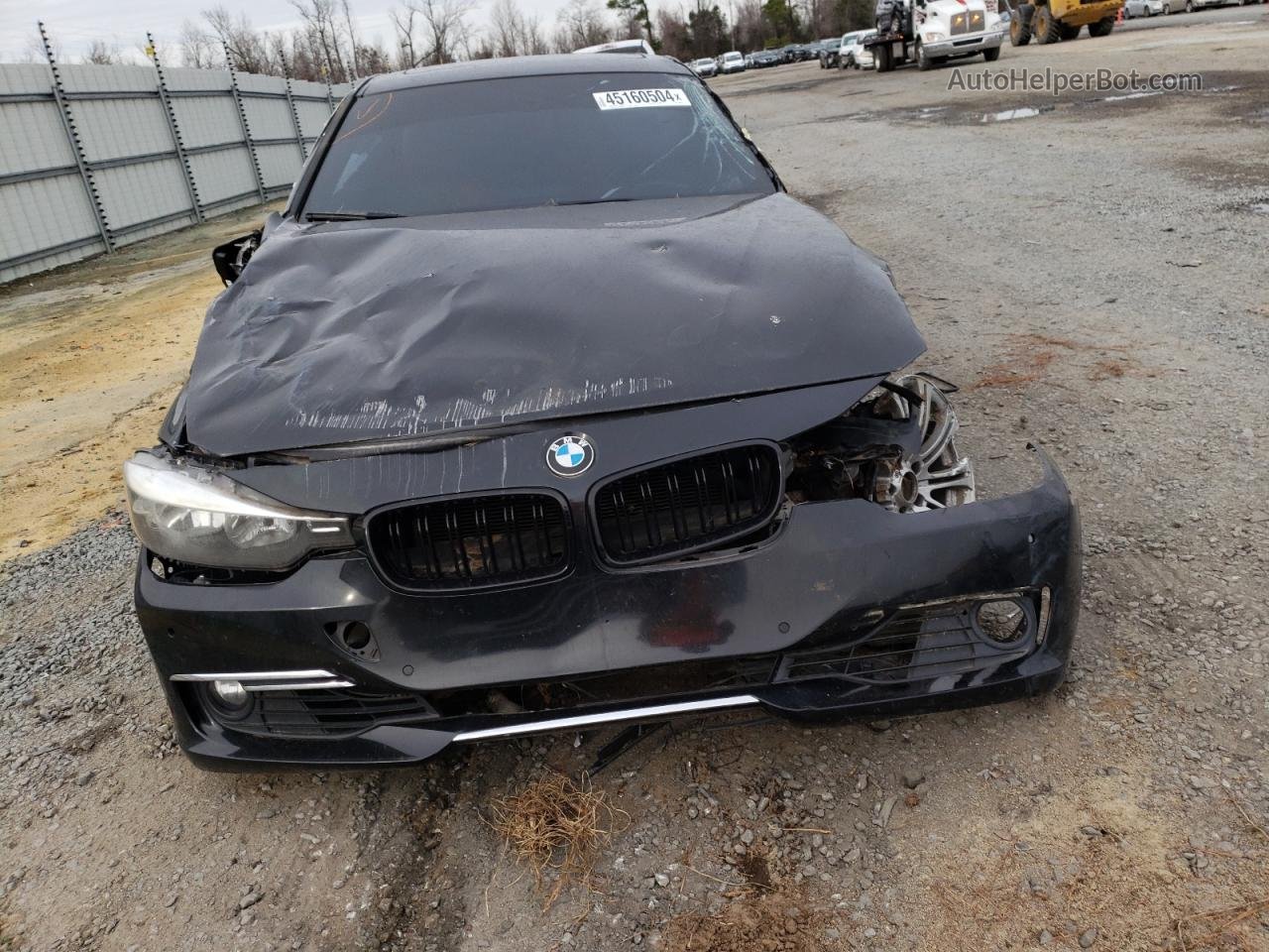 2012 Bmw 328 I Black vin: WBA3A5C56CF340962