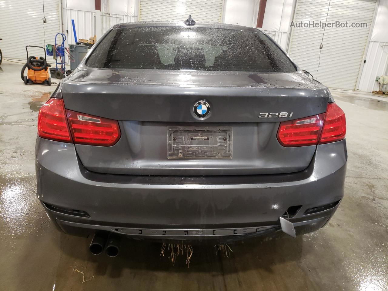 2012 Bmw 328 I Gray vin: WBA3A5C56CF341450