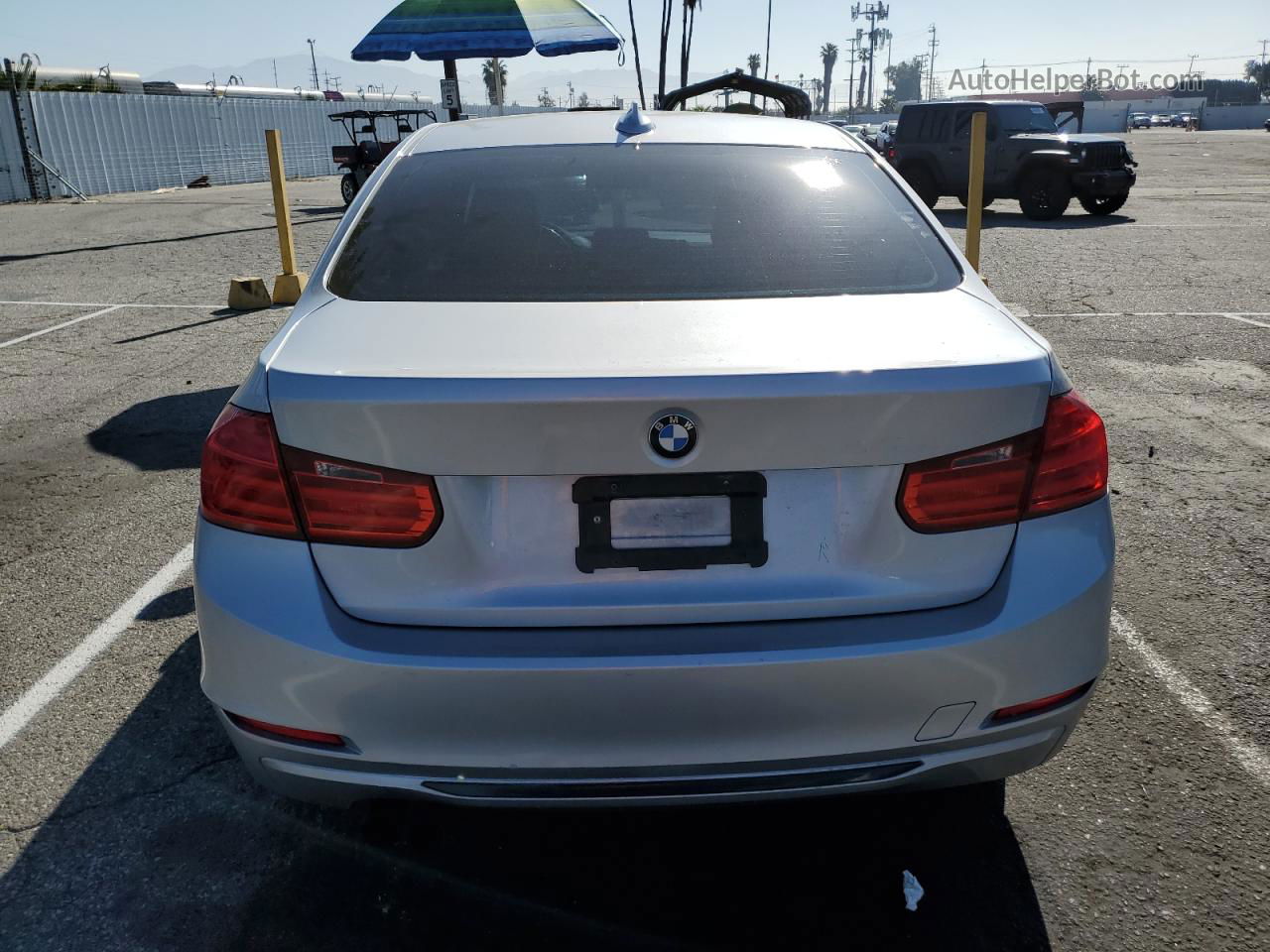 2012 Bmw 328 I Silver vin: WBA3A5C56CF343084