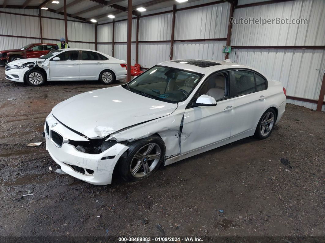 2012 Bmw 328i   White vin: WBA3A5C56CF343828