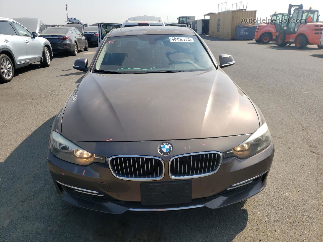 2012 Bmw 328 I Brown vin: WBA3A5C56CF345238