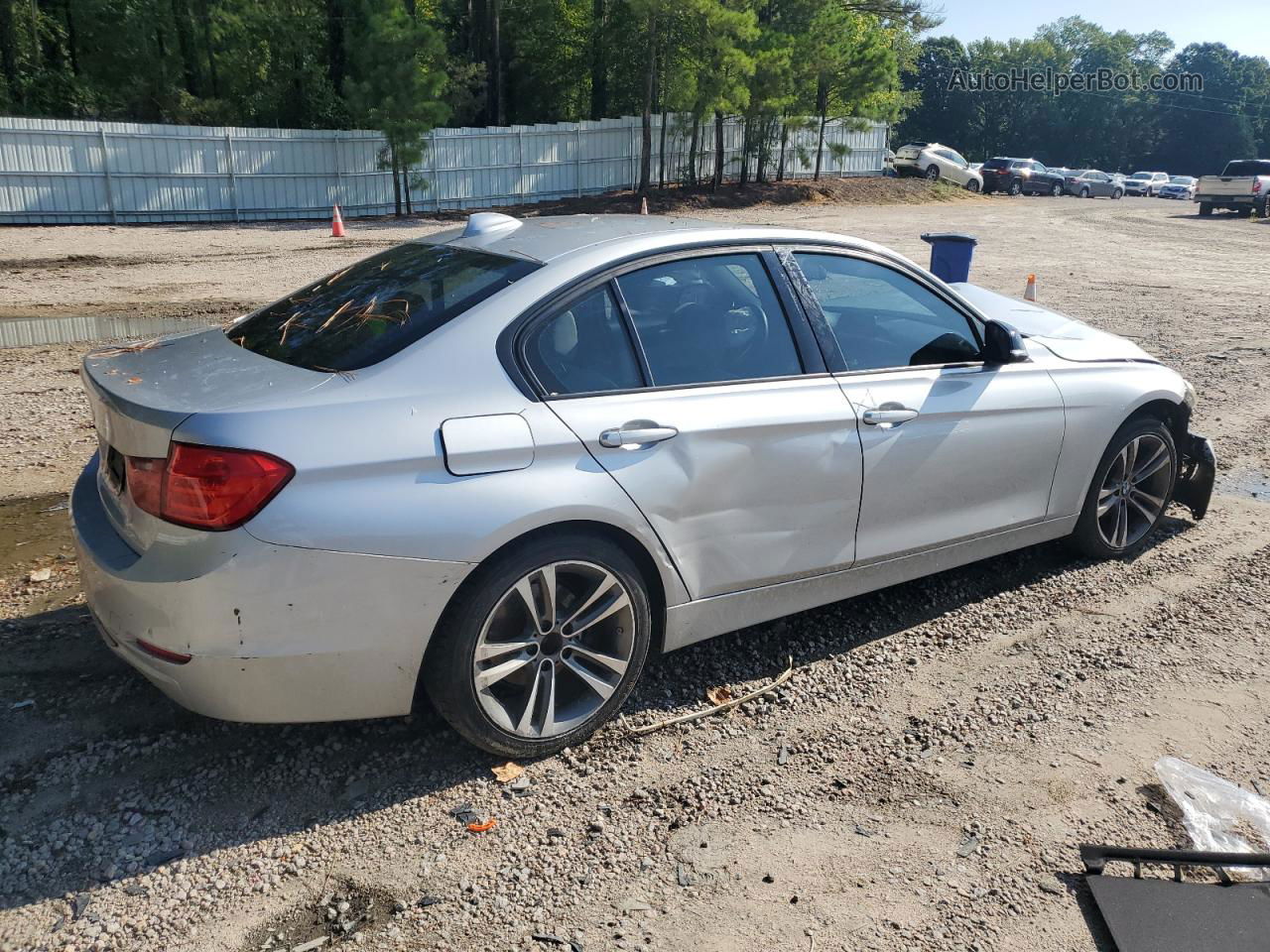 2012 Bmw 328 I Silver vin: WBA3A5C56CFJ89718