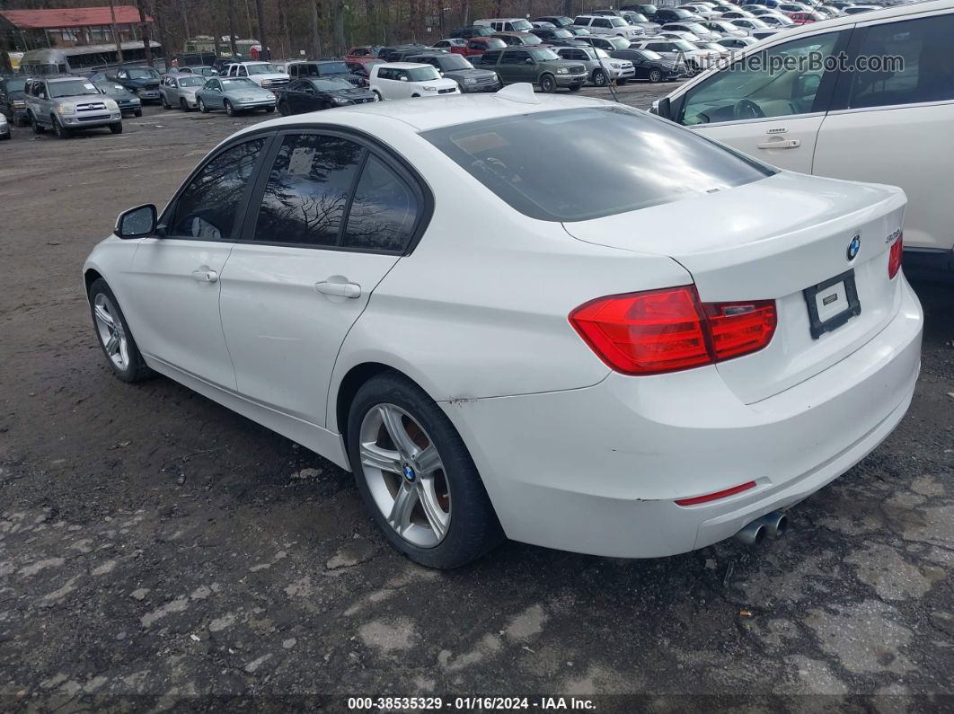 2014 Bmw 328i   White vin: WBA3A5C56EP602492