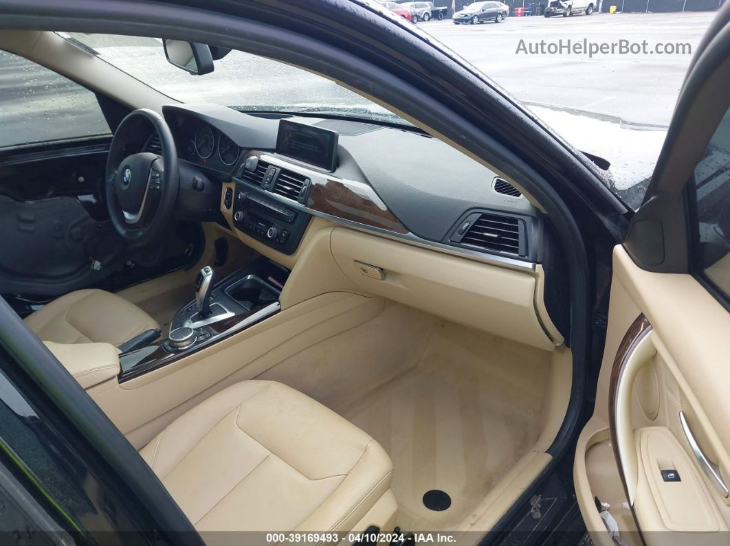 2015 Bmw 328i   Черный vin: WBA3A5C56FF610292