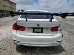 2015 Bmw 328 I White vin: WBA3A5C56FP605636