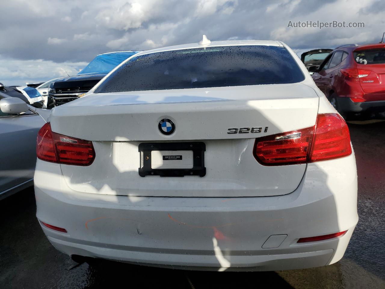 2012 Bmw 328 I Белый vin: WBA3A5C57CF342364