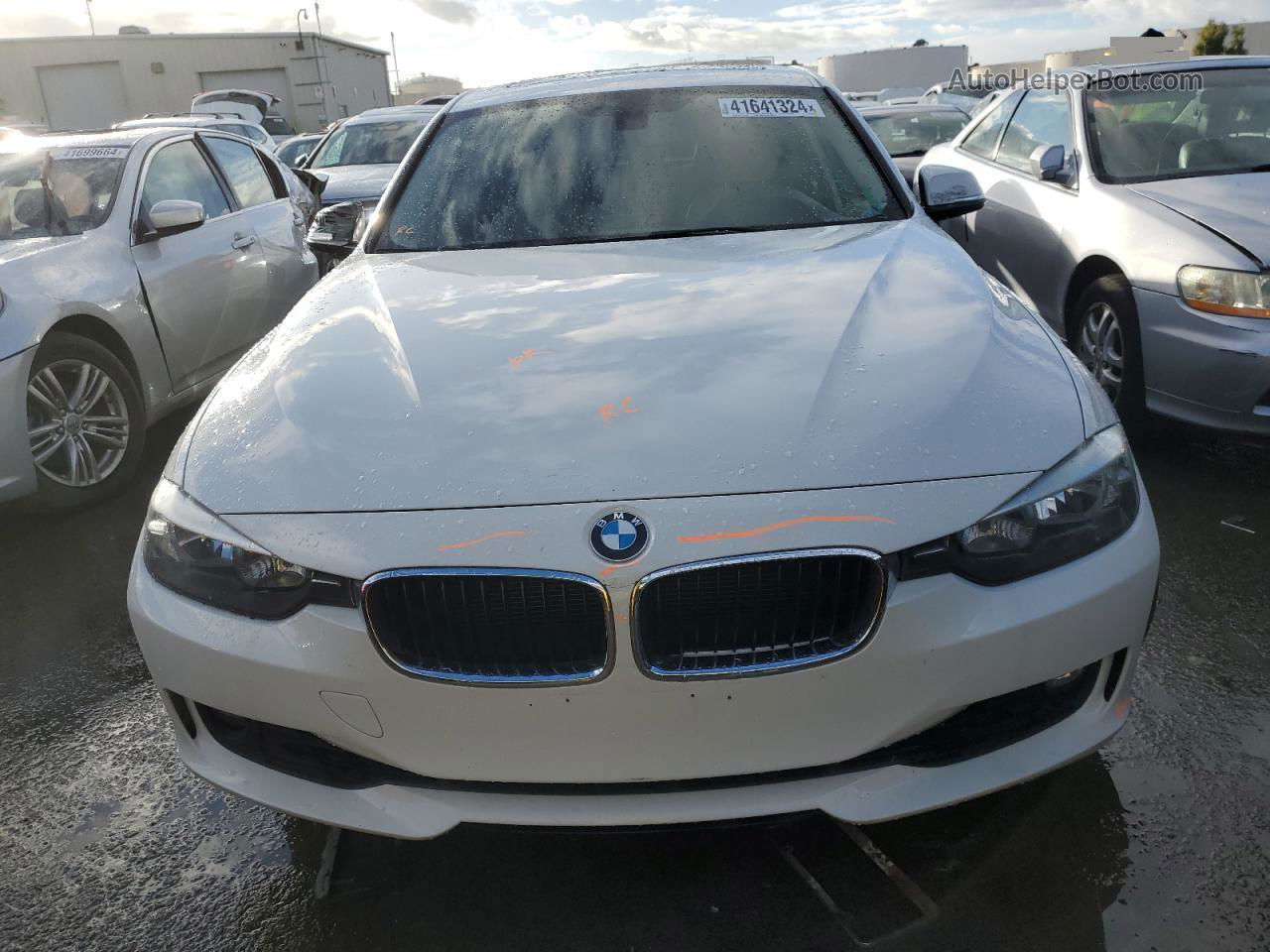 2012 Bmw 328 I Белый vin: WBA3A5C57CF342364