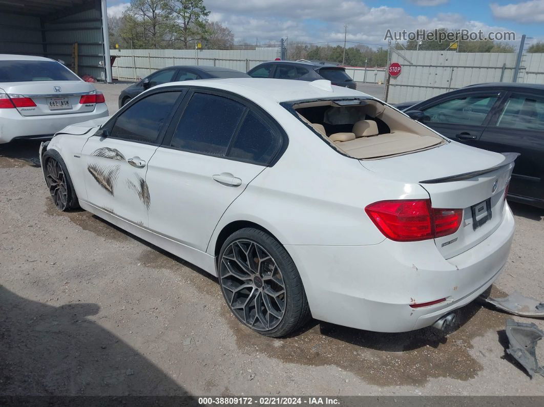 2012 Bmw 328i   White vin: WBA3A5C57CF346933