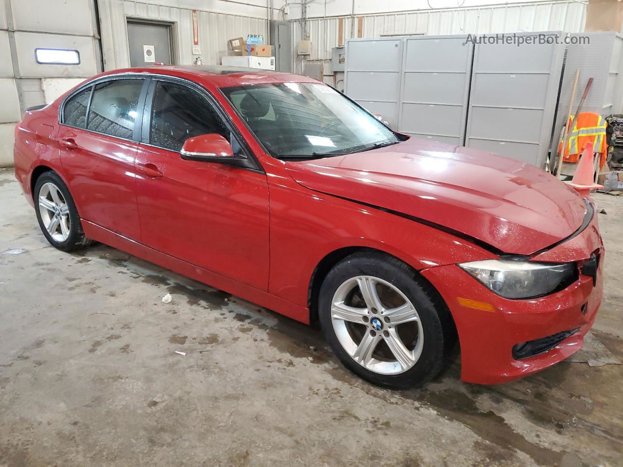 2012 Bmw 328 I Red vin: WBA3A5C57CF347810