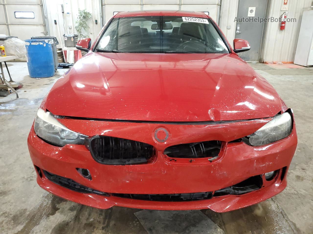 2012 Bmw 328 I Red vin: WBA3A5C57CF347810