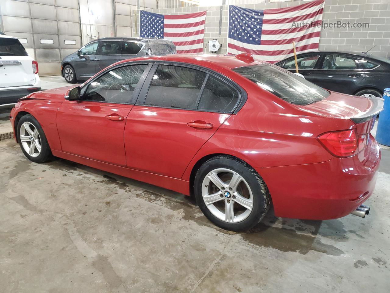 2012 Bmw 328 I Red vin: WBA3A5C57CF347810