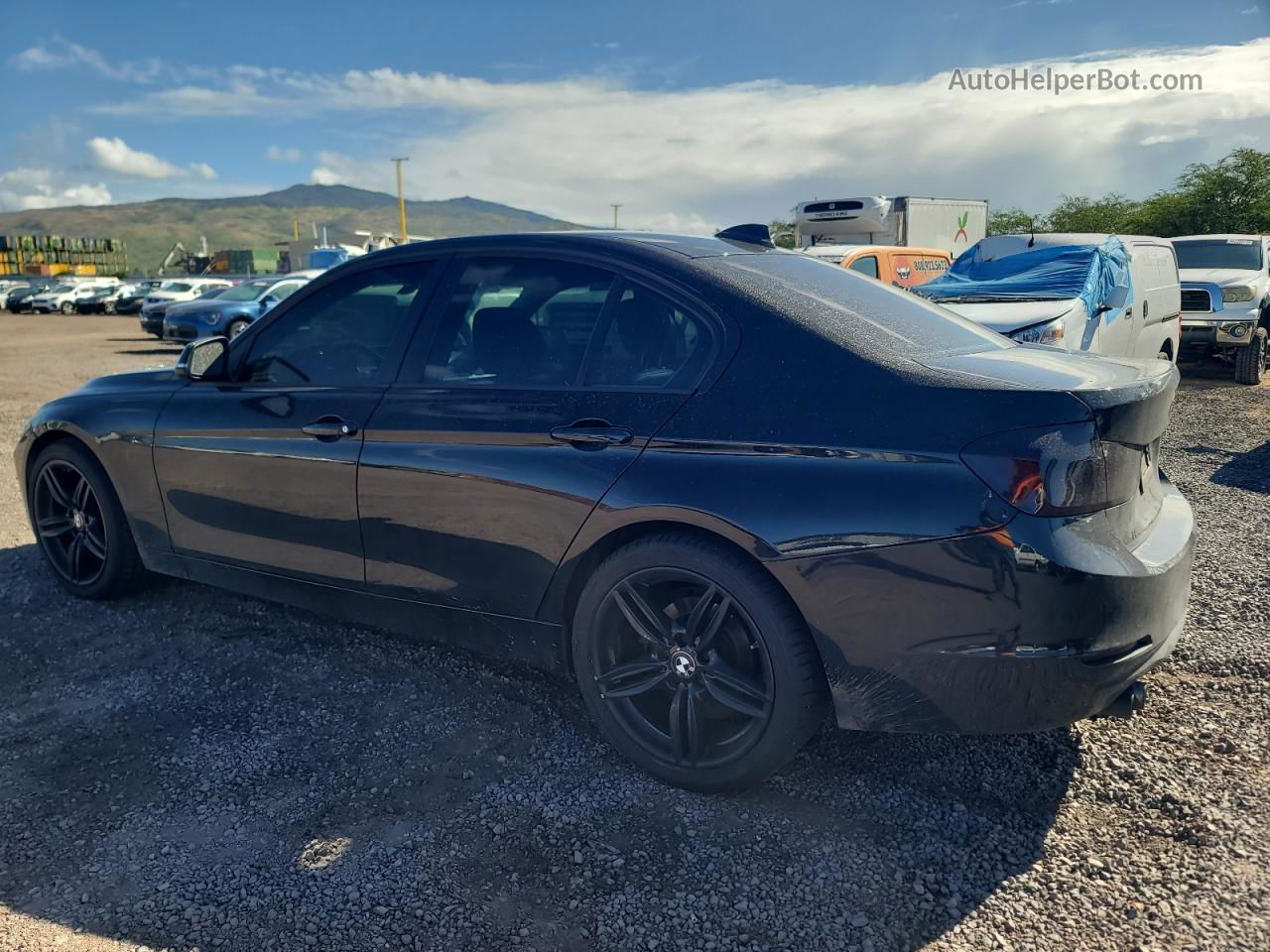 2015 Bmw 328 I Black vin: WBA3A5C57FP605063