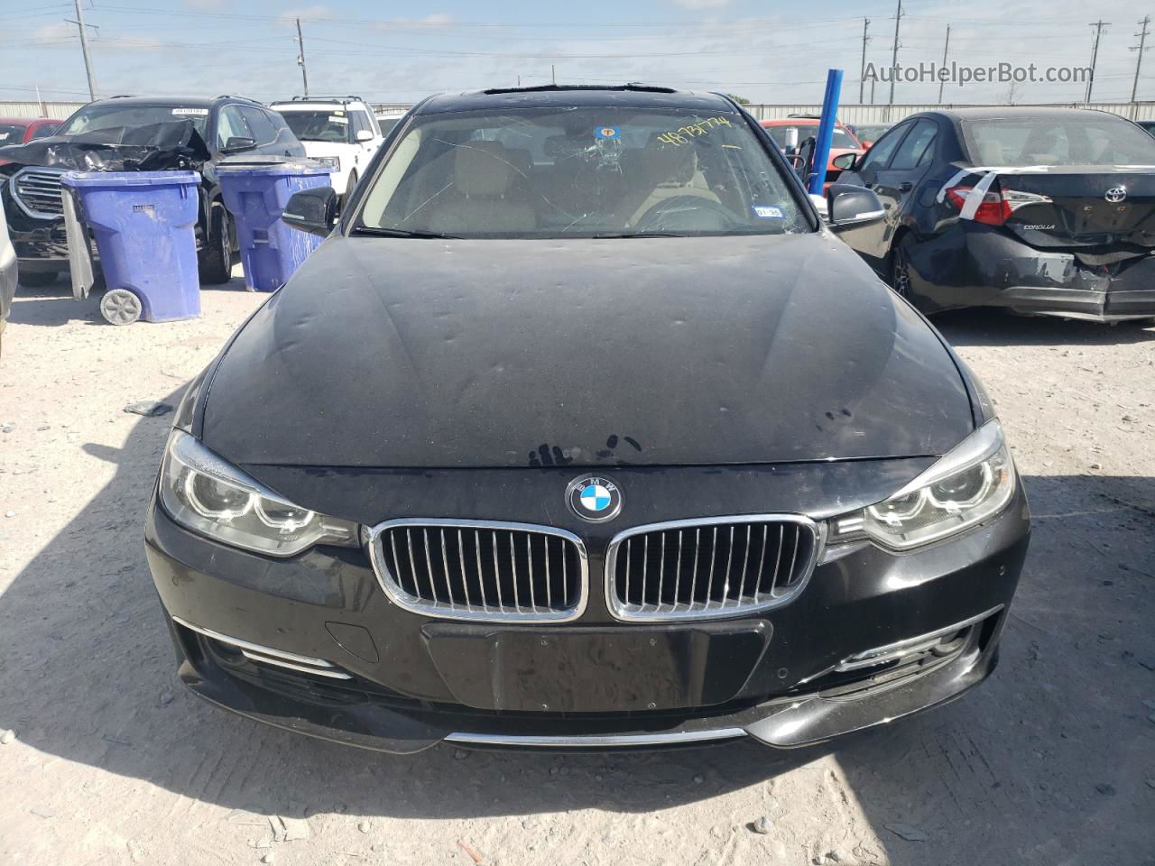 2012 Bmw 328 I Black vin: WBA3A5C58CF256254